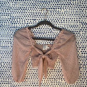 Princess Polly cropped top.